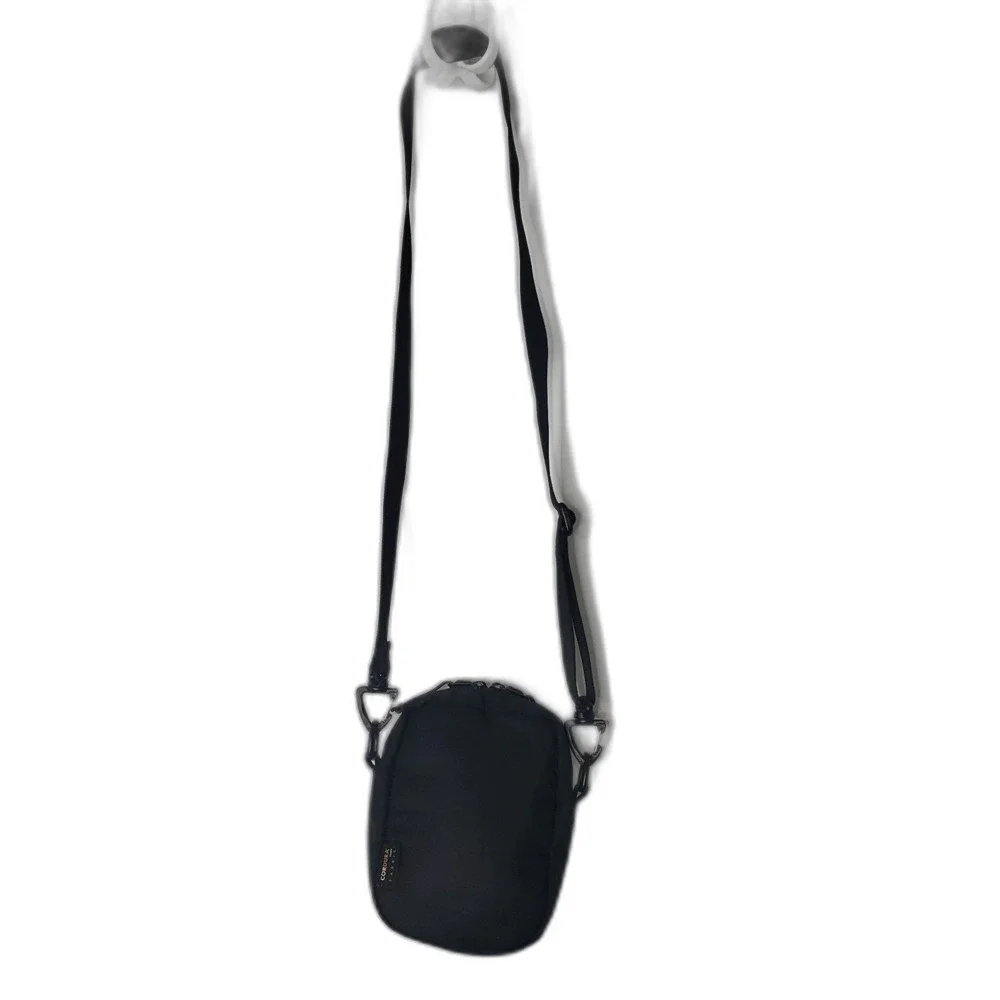 SUPREME SS17 Black Cross Body Nylon Bag Unisex Hiking Camping